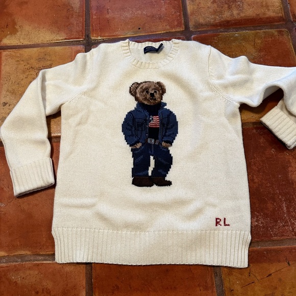 Ralph Lauren Sweaters - RARE! Ralph Lauren collector’s item teddy bear sweater. Women’s medium.